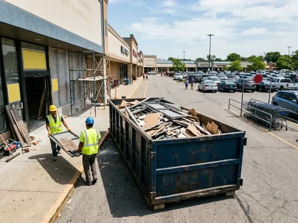 retail-store-renovation-debris-003 — frequently asked questions, Roll-off Dumpster Rentals in Forest Grove, OR